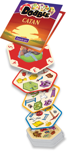 Gra planszowa Rebel Dobble Catan (edycja polska) (3558380133827) - obraz 3