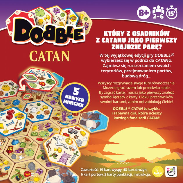 Gra planszowa Rebel Dobble Catan (edycja polska) (3558380133827) - obraz 7