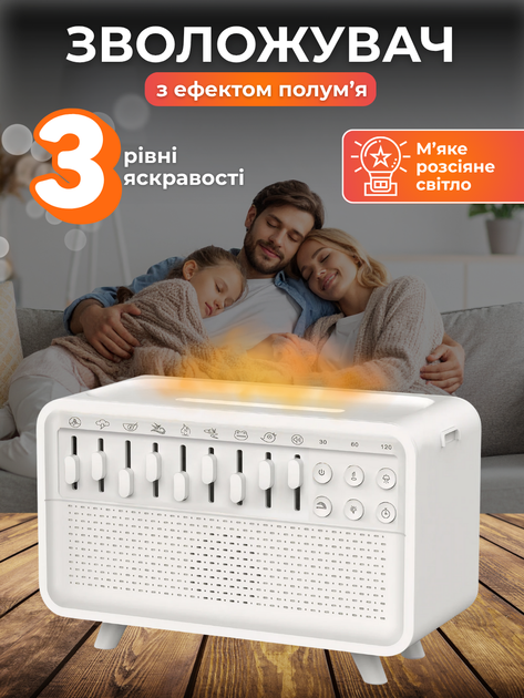 Генератор білого шуму JoyPro SleepMac 4в1 (4821100000204) - зображення 4