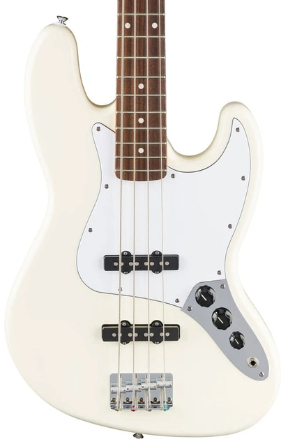 Бас-гитара Fender Standard Jazz Bass LRL Olympic White - изображение 3
