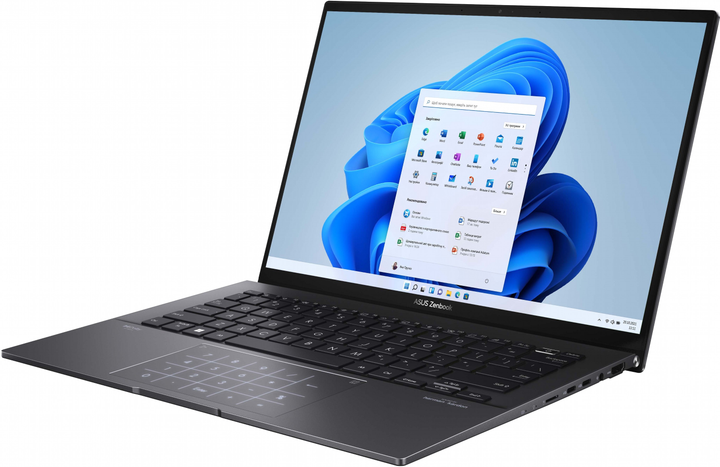Laptop ASUS Zenbook 14 OLED UM3402YA-KM774W (90NB0W95-M01D90) Jade Black - obraz 4