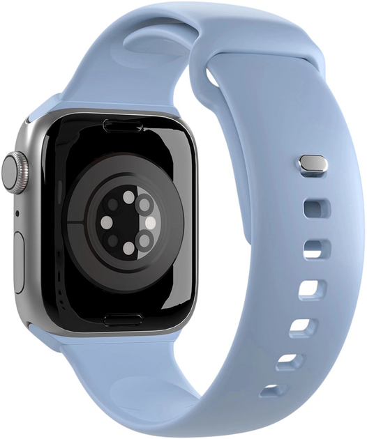 Pasek Puro Sport Nylon Strap do Apple Watch 38/40/41 mm 2 szt. Light Blue (8018417442421) - obraz 4