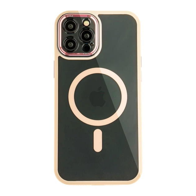 Чохол TPU+PC+Metal Calais with MagSafe для iPhone 12 Pro Max Колір Black - зображення 9