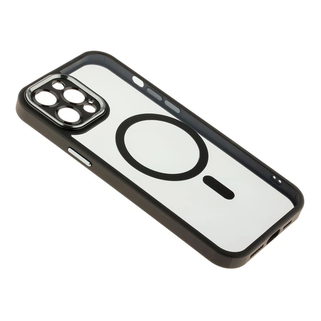 Чохол TPU+PC+Metal Calais with MagSafe для iPhone 12 Pro Max Колір Black - зображення 12