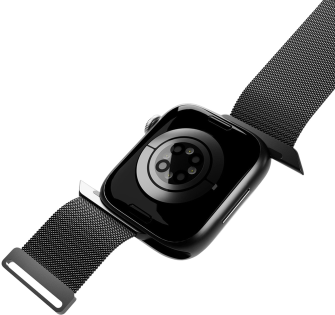 Pasek Puro Milanese Stainless Steel do Apple Watch 38/40/41 mm Black (8018417441288) - obraz 3