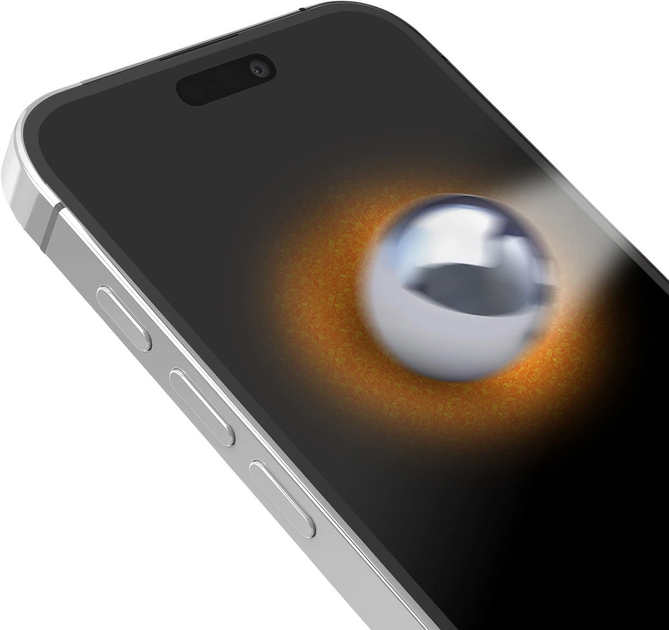 Захисне скло SBS Tempered Glass D30 з рамкою для Apple iPhone 14 Pro Max (8018417467998) - зображення 3