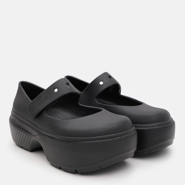 Женские туфли Crocs Stomp Mary Jane Blk/Blk 209939-060 42-43 (M9/W11) 27 см Черные (196265796625) - изображение 3