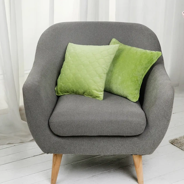 Подушка декоративна "VELOUR" Салатова, 50x70 - зображення 2