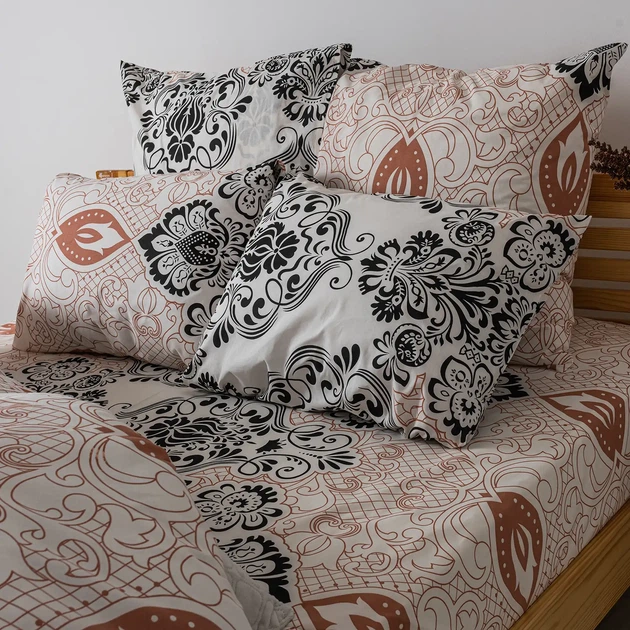 Постільна білизна ТЕП "Soft dreams" Turkish, 70x70, двоспальна - изображение 6
