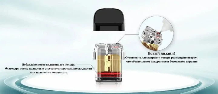 POD система Smok PROPOD KIT Grey электронная сигарета смок пропод серая на 800мАч многоразовая под система до 22Вт с сменным картриджем 2мл - изображение 8