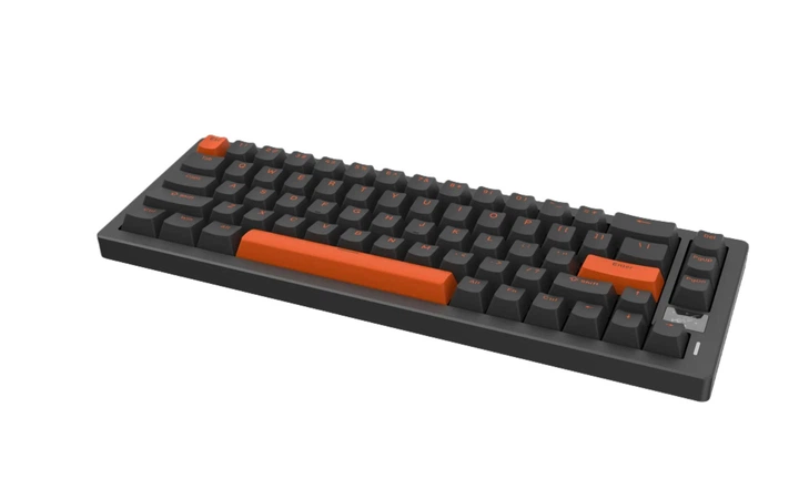 Игровая клавиатура ATK68 V2 Pro Black-Orange | Магнитные свитчи