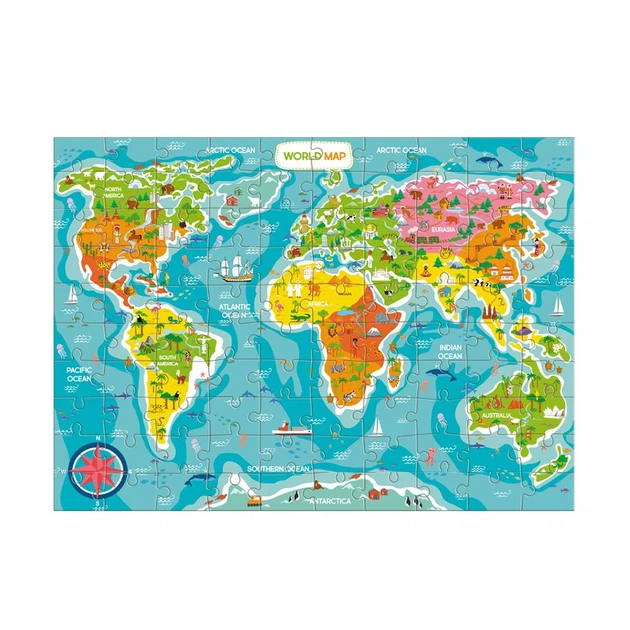 Пазл Dodo Maps Мапа світу (англ. мова) - зображення 3