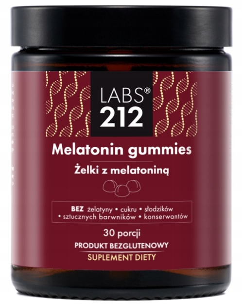 Харчова добавка Labs212 Melatonin Gummies 30 желейок (5903943955770) - зображення 1