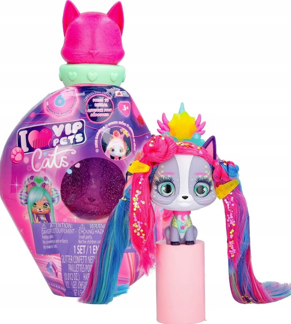 Figurka I Love Vip Pets Kotek do stylizacji 6642 (8421134714526) - obraz 5