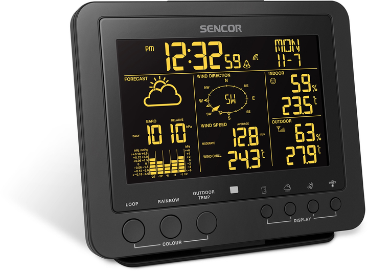 Метеостанція Sencor SWS 9700 (955555911959672) - Уцінка - зображення 7