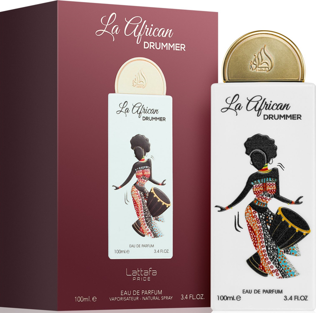 Woda perfumowana damska Lattafa Pride La African Drummer 100 ml (6290360592893) (955555909430843) - Outlet - obraz 2