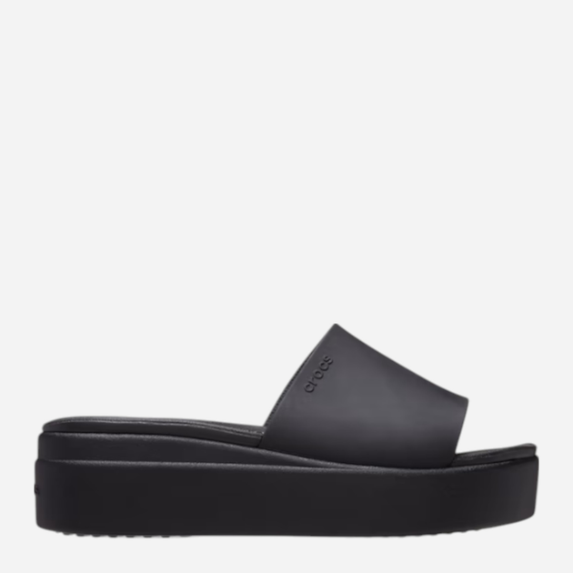 Жіночі шльопанці Crocs Brooklyn Slide 208728-001 42-43 (M9/W11) 27 см Чорні (196265367658) (955555911721197) - Уцінка - зображення 1