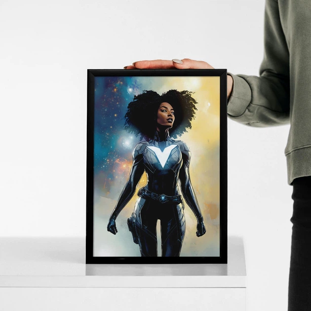 Постер супергероиня Спектрум Marvel. Фан-арт. Серия Superheroine Collection А3 30х42 см (MAR04_А3) - изображение 2