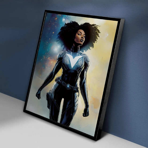Постер супергероиня Спектрум Marvel. Фан-арт. Серия Superheroine Collection А2 42х60 см (MAR04_А2) - изображение 3