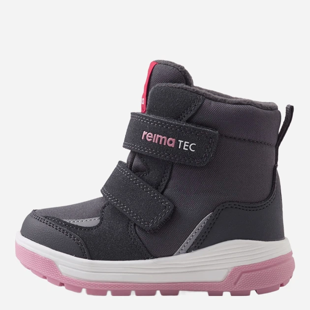 Детские зимние ботинки для девочки Reima Qing 5400026A-9780 20 Темно-серые (6438557287621) - изображение 2