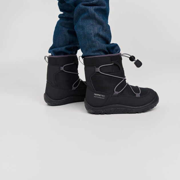 Детские зимние сапоги для мальчика Reima Ensilumi Kids 5400163A-9990 29 Черные (6438557279701) - изображение 7
