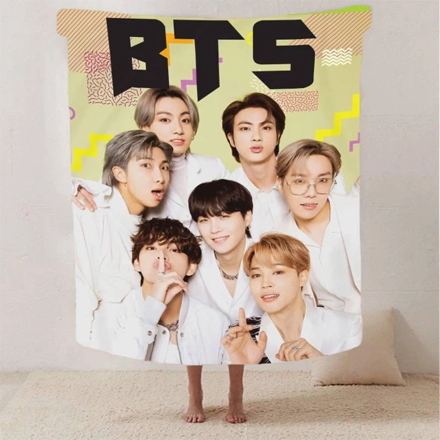 Плед 3D BTS №4 13296 135х160 см - изображение 2