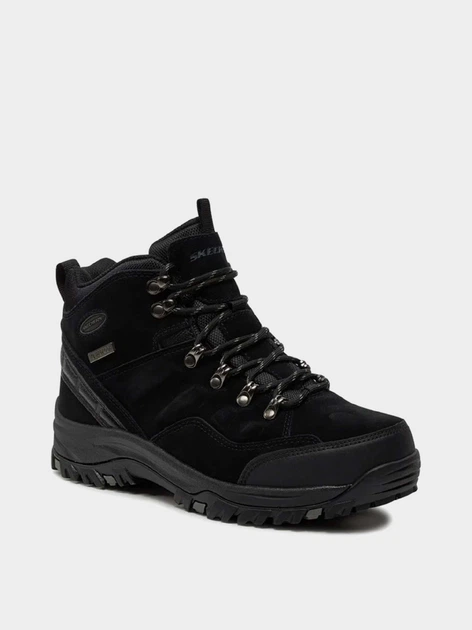 Мужские ботинки Skechers 42 Черный 64869 BLK - Фото 2 Мужские ботинки Skechers 42 Черный 64869 BLK - изображение 2
