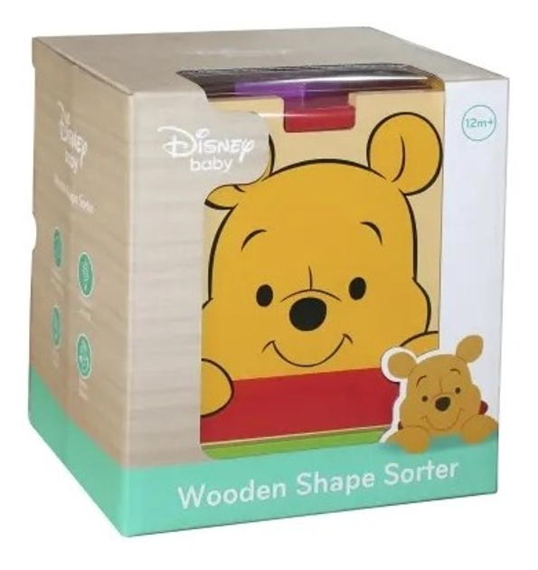 Sorter Disney baby WOOD Winnie Shape TY014 (6970090049033) - obraz 1
