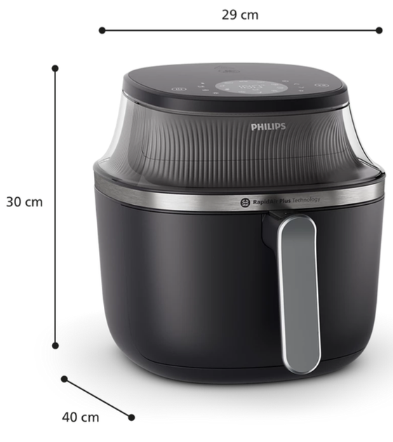 Frytkownica beztłuszczowa Philips NA322/00 - obraz 5