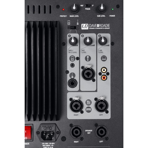 Акустическая система LD SYSTEMS DAVE 8 Roadie - изображение 4