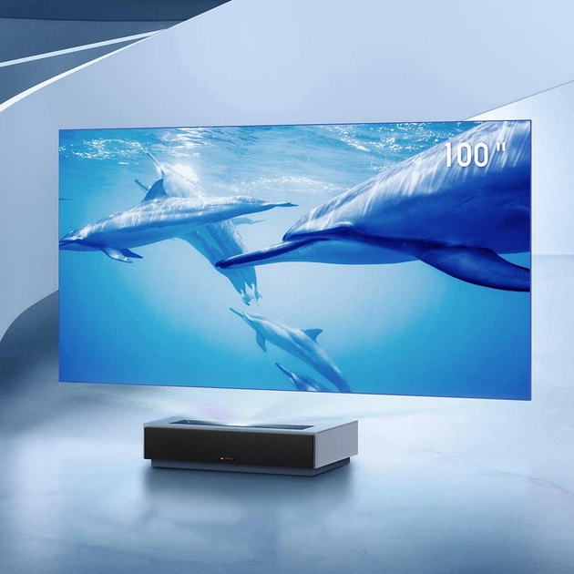 Лазерный проектор Fengmi Formovie MAX Cinema 4K UHD, 4500 ANSI, ультракороткофокусный, HDR10+, Dolby Audio - изображение 2