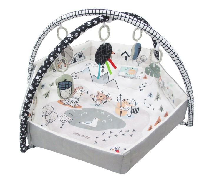 Mata edukacyjna dla niemowląt Milly Mally Minky 5 w 1 (5901761127393) - obraz 5
