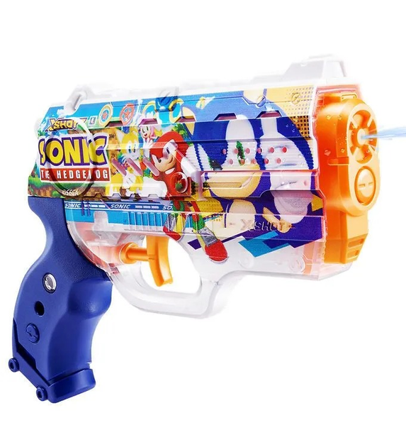 Pistolet na wodę Zuru X-Shot Fast-Fill Skins Nano Sonic The Hedgehog ZUR-118166 (4894680037526) - obraz 2