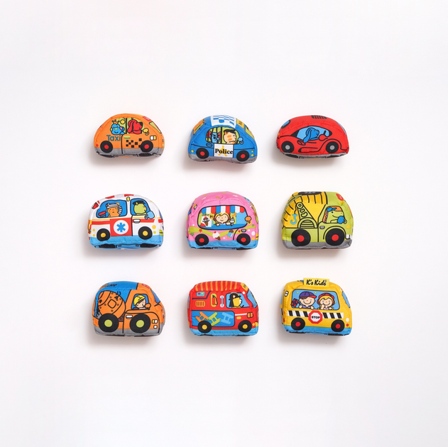 Mata do zabawy K's Kids Cars in Town z miękkimi autkami (489249310699) - obraz 6
