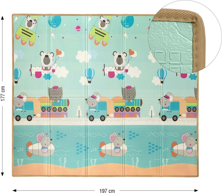 Mata piankowa Milly Mally Play Circus and Travel T1 (5907090700610) - obraz 5