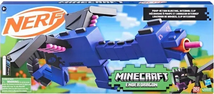 Pistolet Hasbro Nerf Minecraft Ender Dragon (5010996130211) - obraz 1