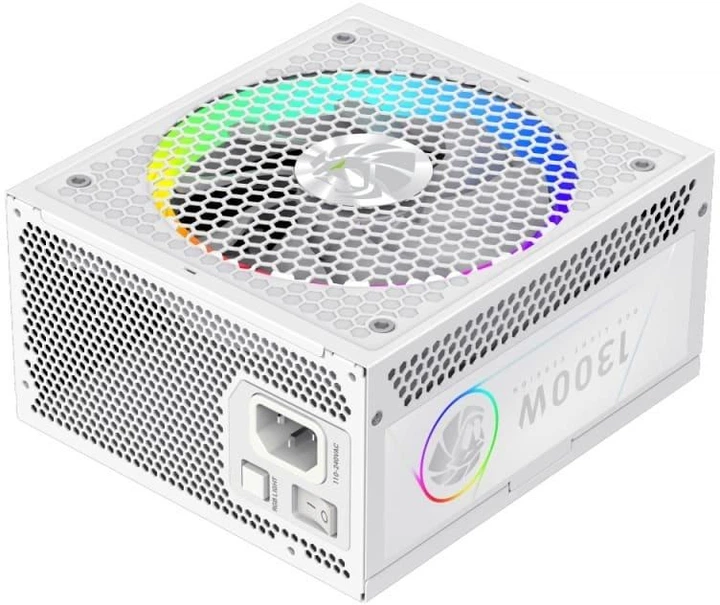 Блок питания GameMax RGB PRO 1300P 1300W ATX 3.1 80+ Platinum (RGB PRO 1300P WH) White - Фото 9 Блок питания GameMax RGB PRO 1300P 1300W ATX 3.1 80+ Platinum (RGB PRO 1300P WH) White - изображение 9