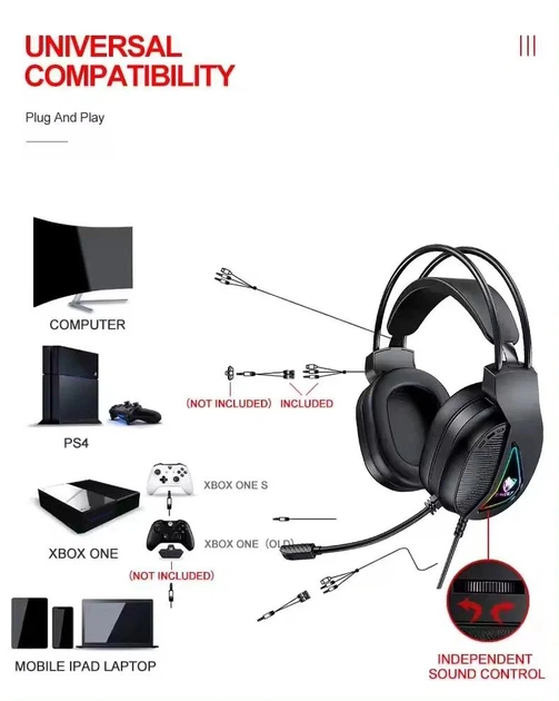 Игровой комплект Gaming Combo 4-in-1 T-Wolf TF-400 (клавиатура, мышь, наушники, коврик) геймерский комплект - изображение 9