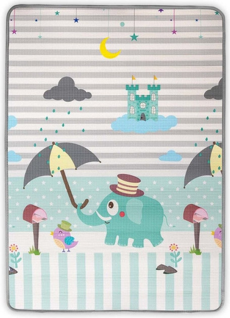 Mata piankowa Milly Mally zwijana Kinder Digits and Elephant Milly Mally (5901761128093) - obraz 2