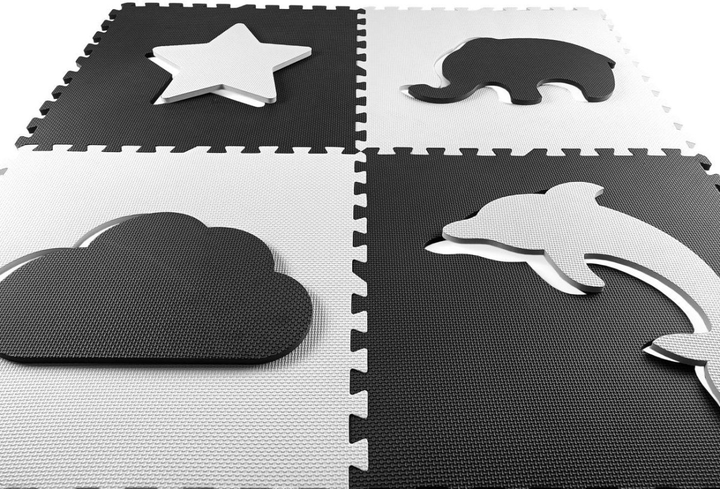 Килимок пазл Milly Mally Jolly 2x2 Grey (5901761129045) - зображення 4