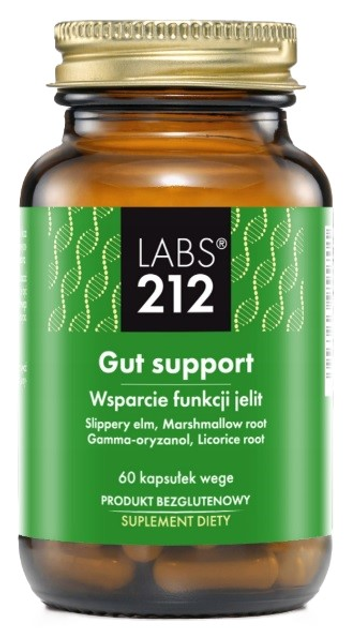 Харчова добавка Labs212 Gut Support 60 капсул (5903943955701) - зображення 1