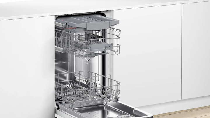 Вбудована посудомийна машина Bosch Serie 4 SPV4HMX10E - зображення 5