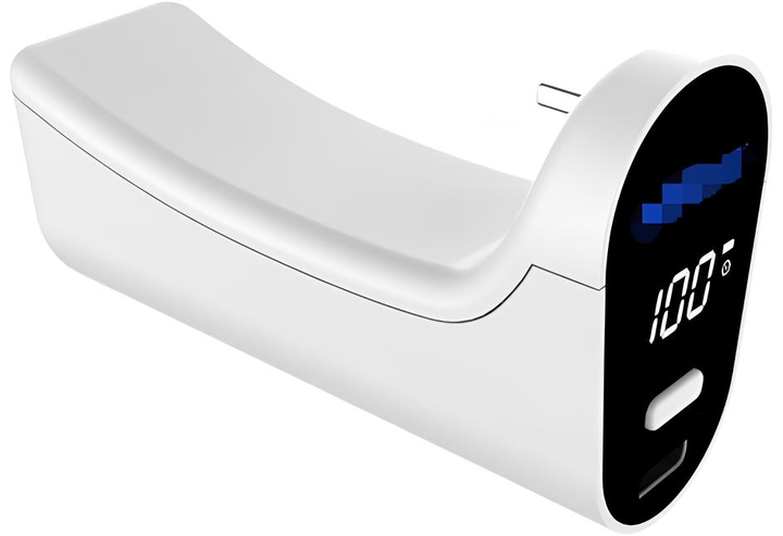 Зовнішній акумулятор Nacon for PS5 Controller White (3665962026993) - зображення 2