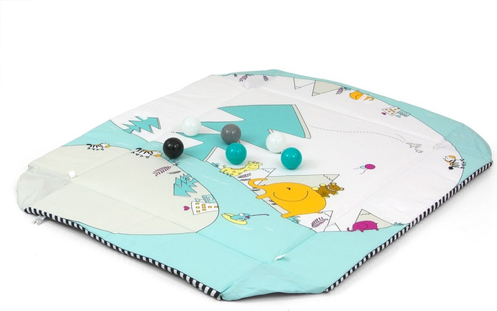 Mata edukacyjna sensoryczna dla niemowląt Milly Mally Lolly Elephant 5 w 1 (5901761126204) - obraz 5