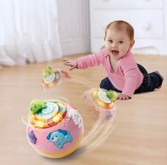 Інтерактивний м'яч Vtech Baby Cravl and Learn зі звуками та музикою (3417761849538) - зображення 2