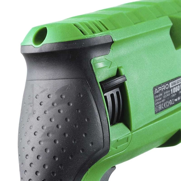 Перфоратор прямий APRO 3,5 Дж, 1050В, SDS+, 1050H, кейс - Фото 8 Перфоратор прямий APRO 3,5 Дж, 1050В, SDS+, 1050H, кейс - изображение 8
