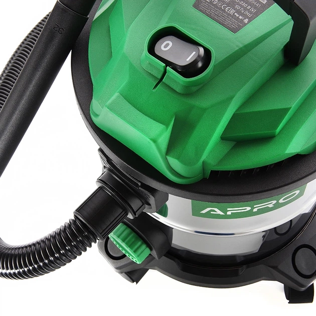 Строительный пылесос APRO CL20 - Фото 6 Строительный пылесос APRO CL20 - изображение 6