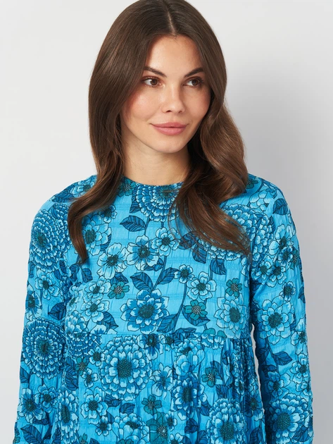 Платье женское Zara 5216/564 XL Бирюзовое (05216056400052) - Фото 4 Платье женское Zara 5216/564 XL Бирюзовое (05216056400052) - изображение 4