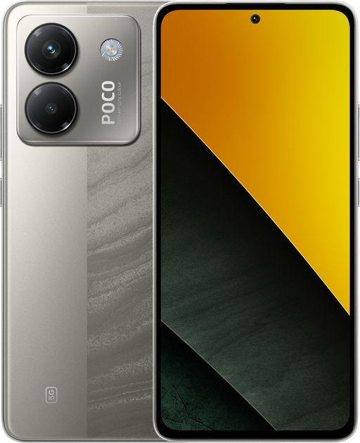 Smartfon Poco M7 Pro 5G 8/256GB Silver (6932554400859) - obraz 1