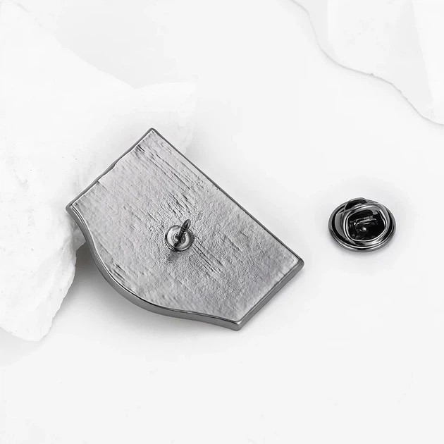 Брошь-значок BROCHE бижутерия Медицина Грыжа анатомическая розовая BRGV115033 - изображение 6